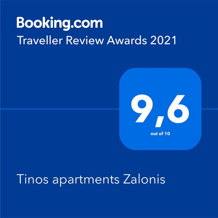 Tinos Apartments Zalonis Ájosz Joánisz Kültér fotó