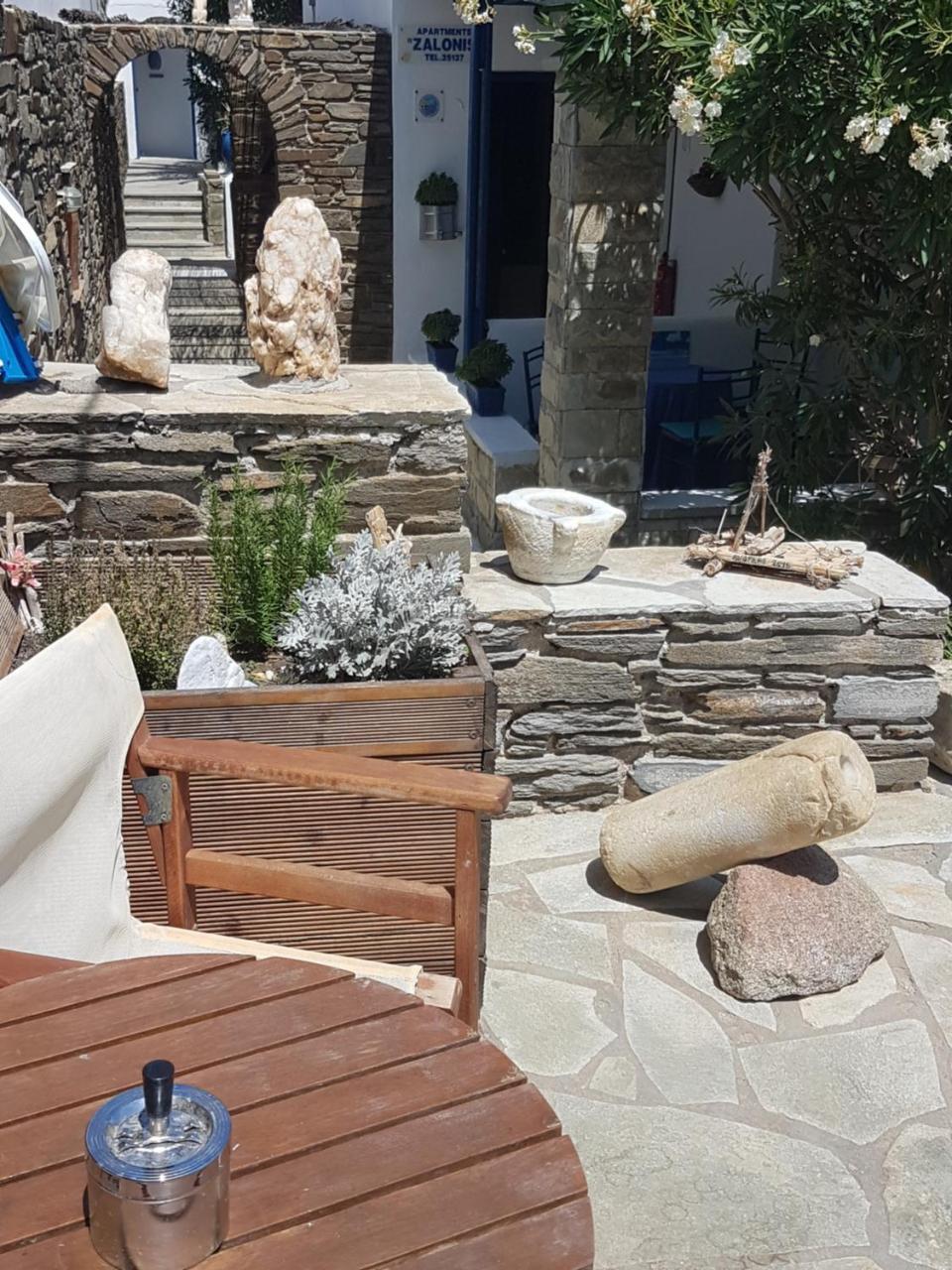 Tinos Apartments Zalonis Ájosz Joánisz Kültér fotó